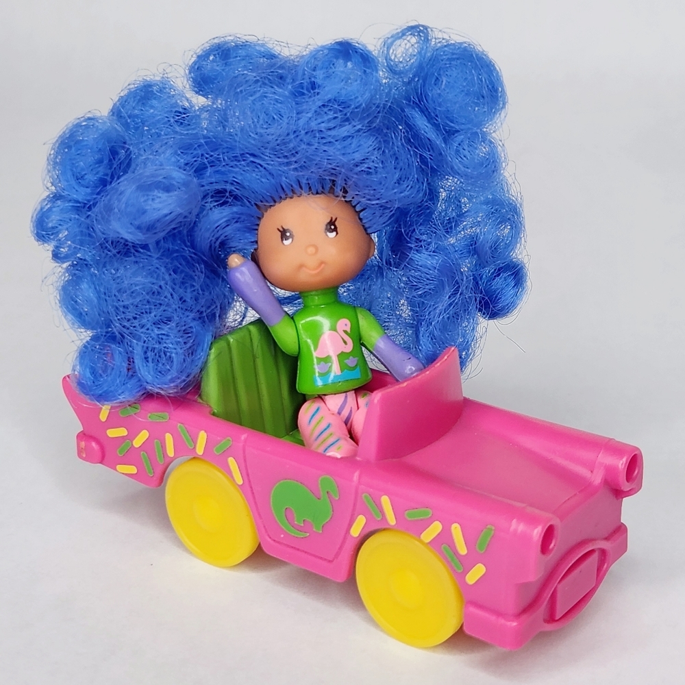 Vintage 1987 Mattel Wee Wild Things Car & Doll Playset 80s 90s Nostalgia